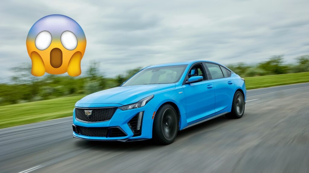 Cadillac CT5-V Black wing