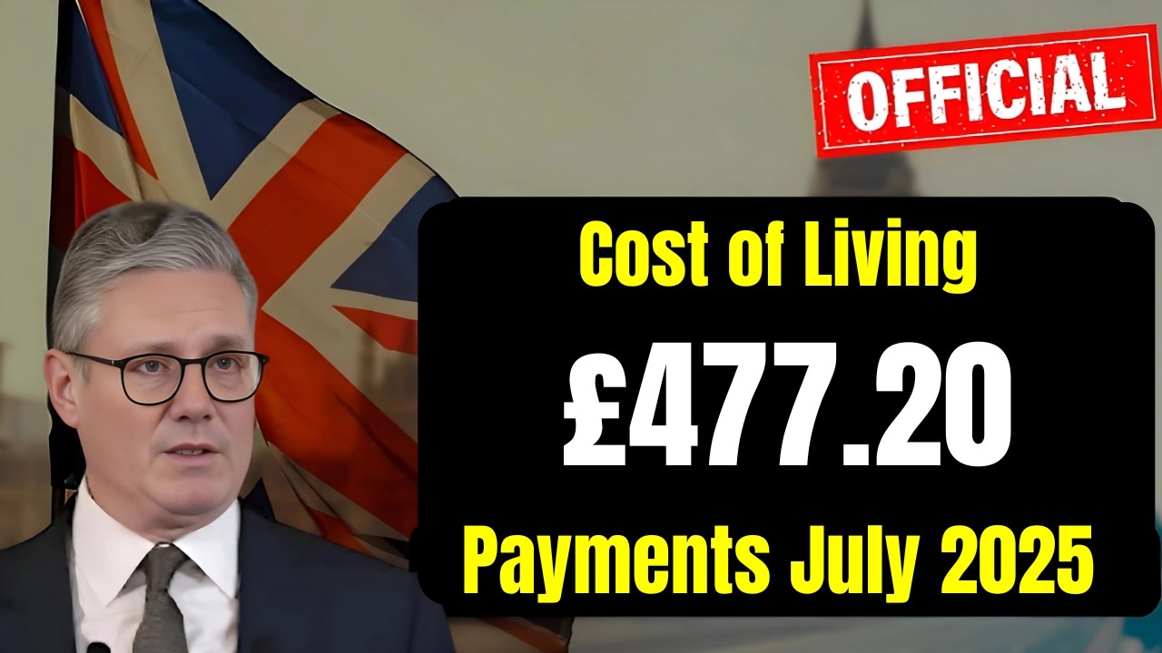 Cost of Living Help & £477.20 Payments
